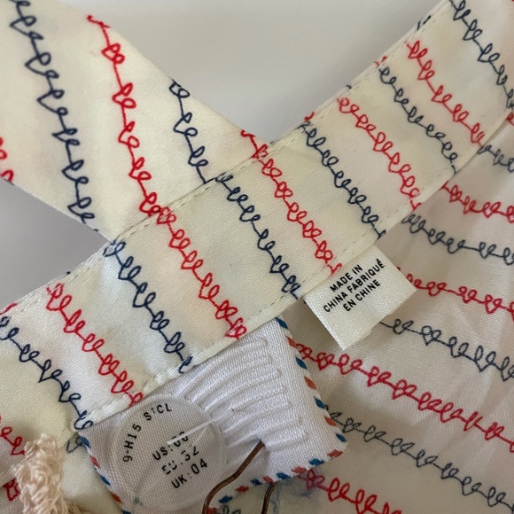 Anthropologie Postage Stamp Brand Top - Picture 3 of 4